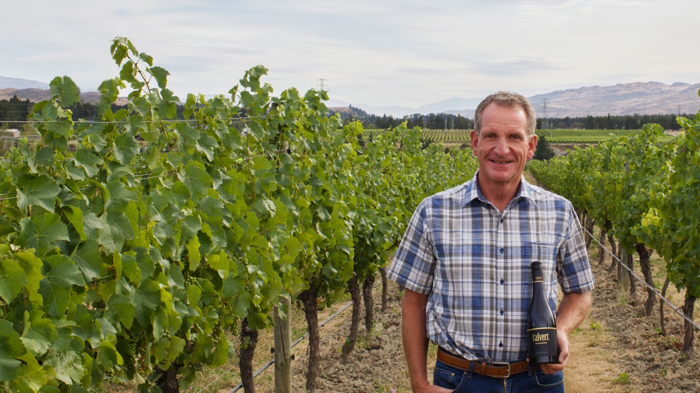 A life of contrasting experiences Calvert Vineyard